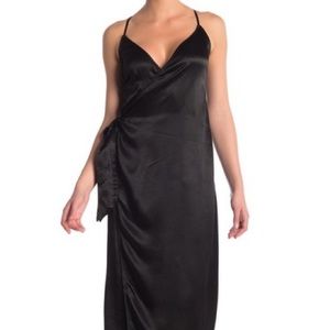 Moon & Sky black wrap dress